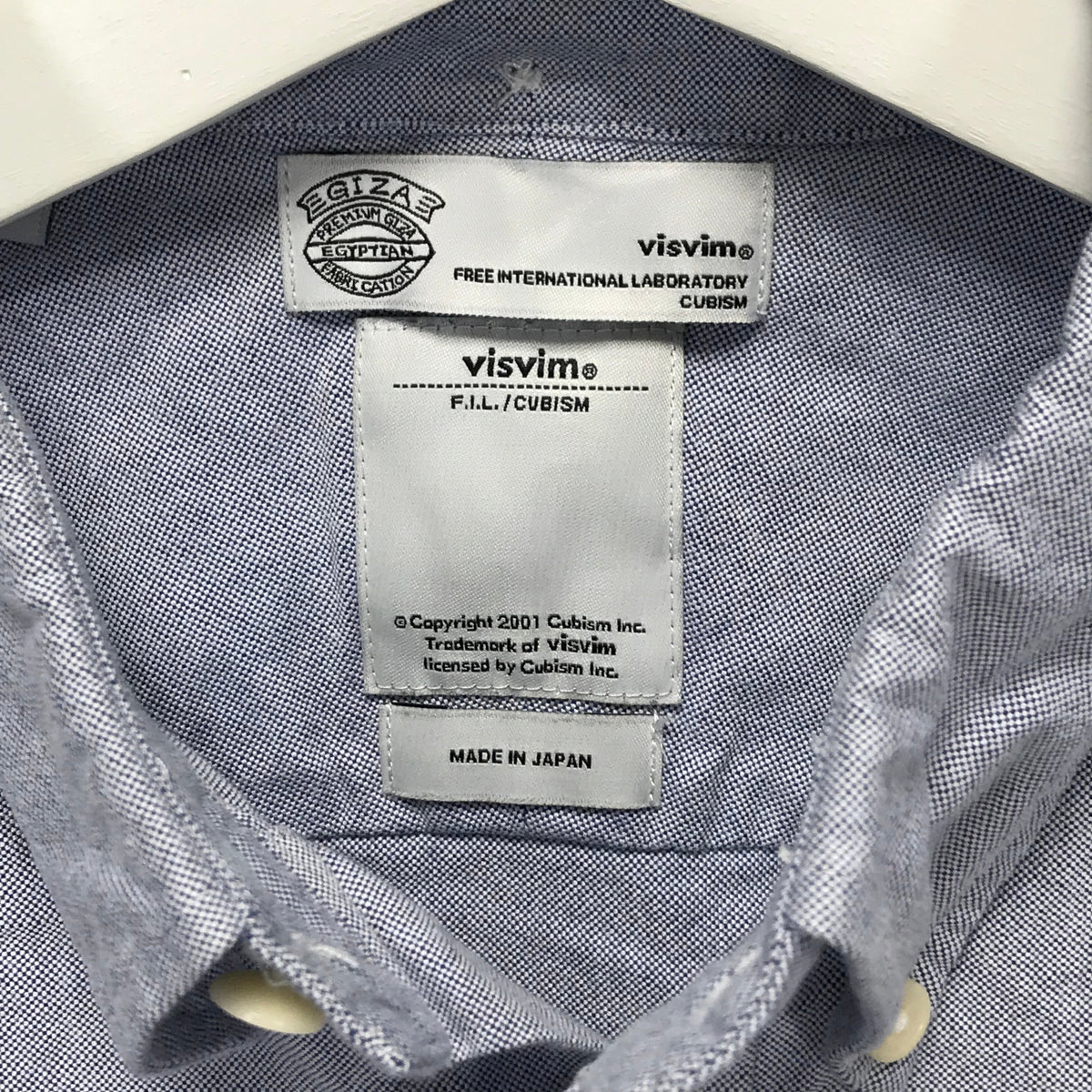 [S] VISVIM 15SS Official Pocket Oxford L/S Shirt Giza