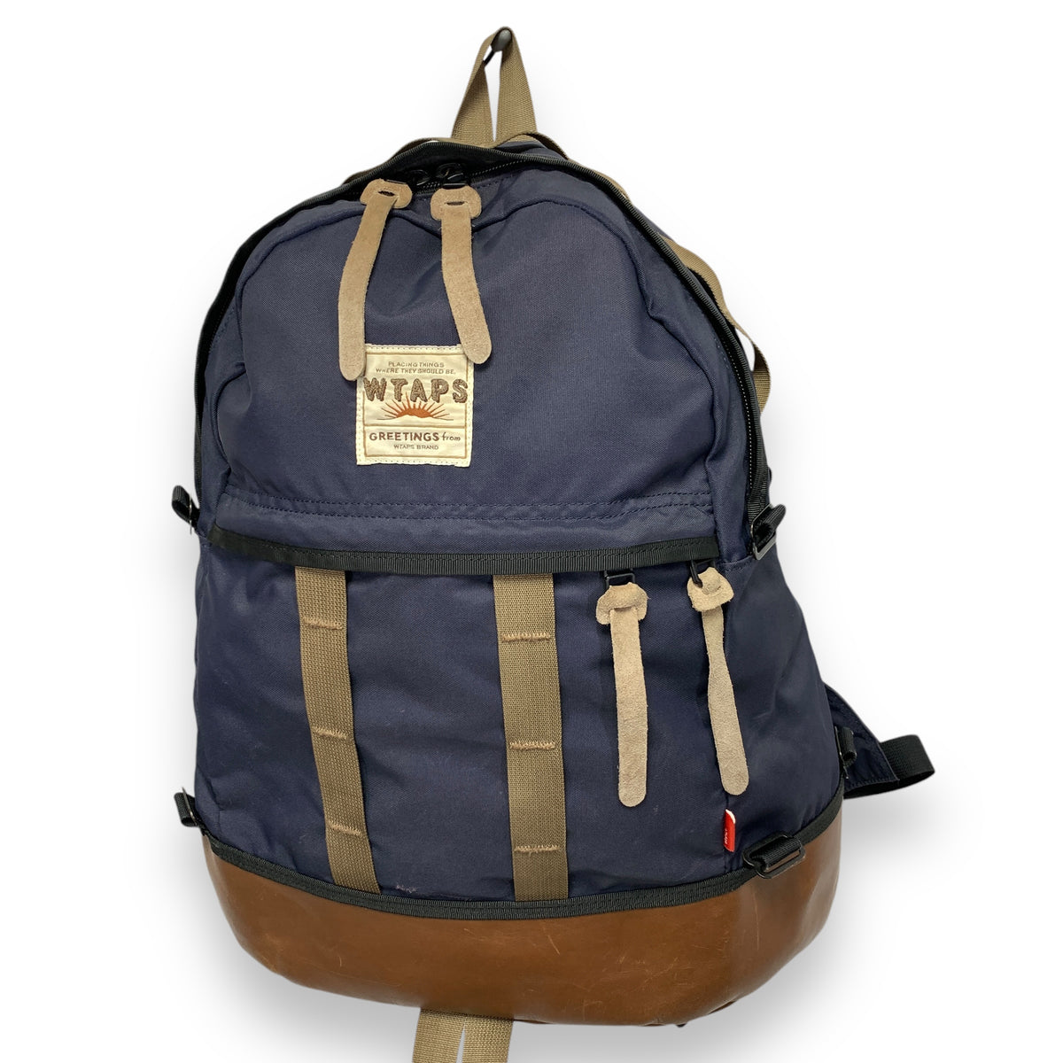 WTaps x Porter Red Dawn Nylon Leather Backpack