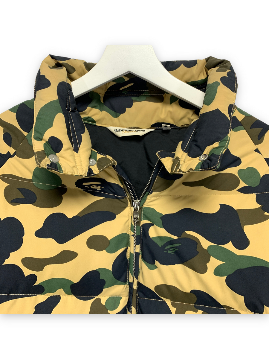 [L] A Bathing Ape Bape Nigo Era 1st Camo Down Puffer Jacket