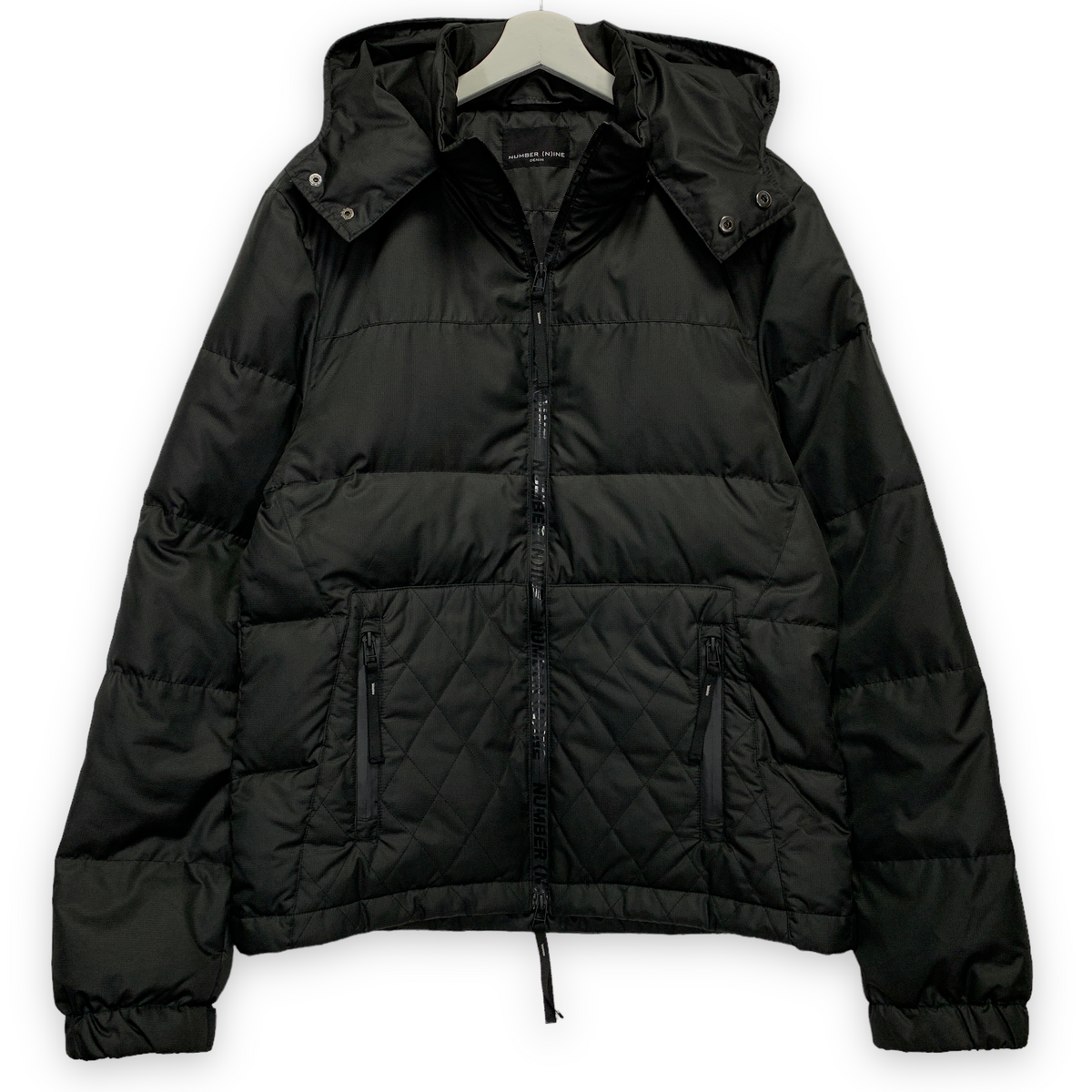 [L] Number Nine Ripstop Nylon Down Puffer Jacket – StylisticsJapan