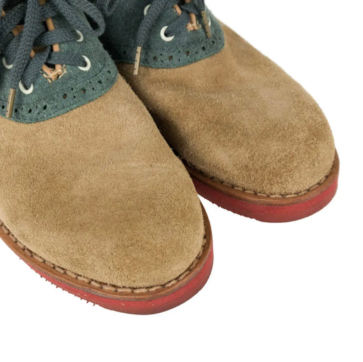 9] Visvim 13SS Two Tone Patrician Folk Suede