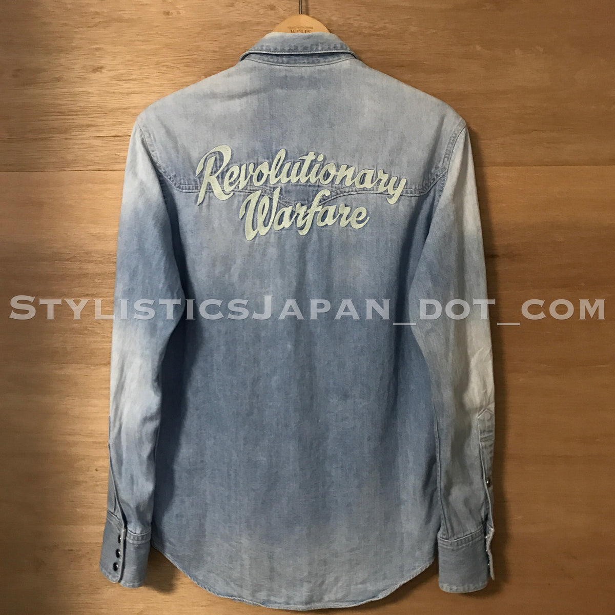 [S] WTaps Revolutionary Warfare Allman Denim L/S Shirt Indigo