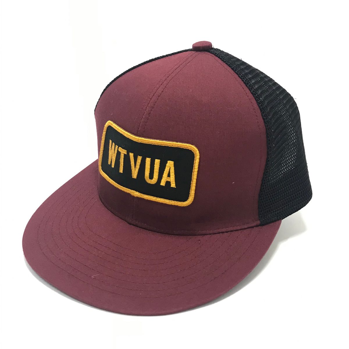 WTaps Militia 02 WTVUA Mesh Cap Burgundy