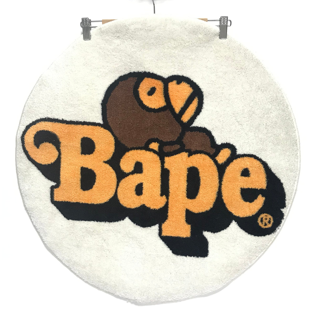 A Bathing Ape Bape Baby Milo Rug Mat White – StylisticsJapan.com