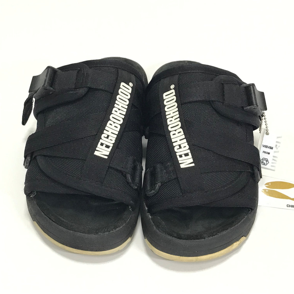 [M] Visvim x Neighborhood Christo Sandals Black