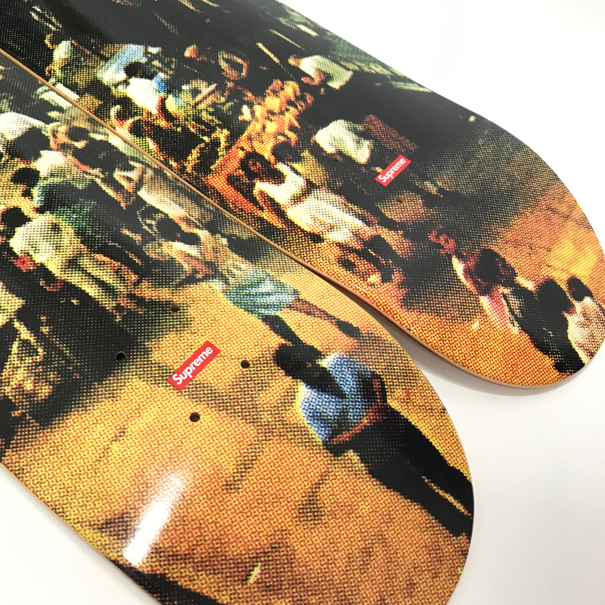 Supreme Smurfs skateboard 2色セットスケートボード - www ...