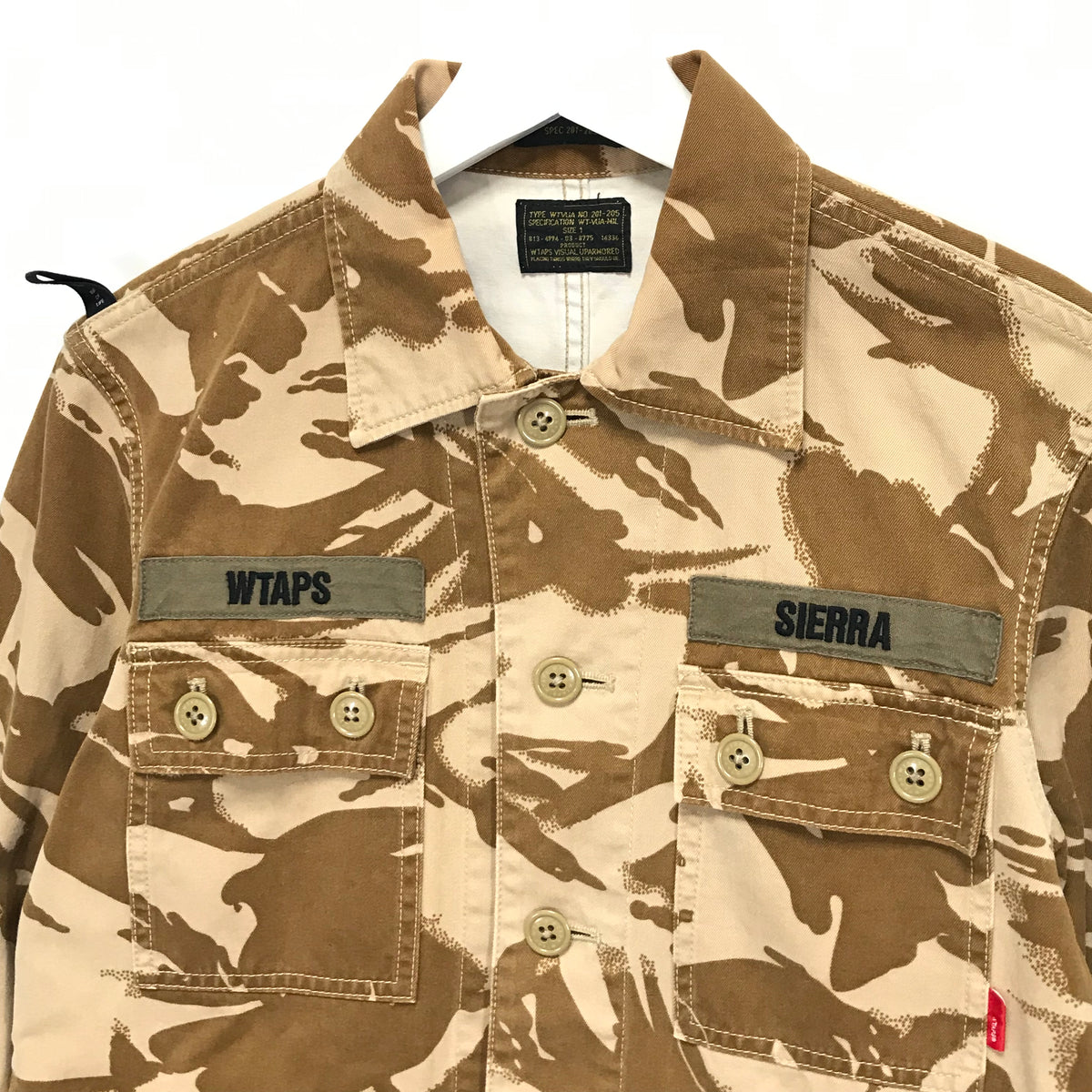 [S] WTaps 14SS Jungle L/S Shirt Desert Camo – StylisticsJapan.com