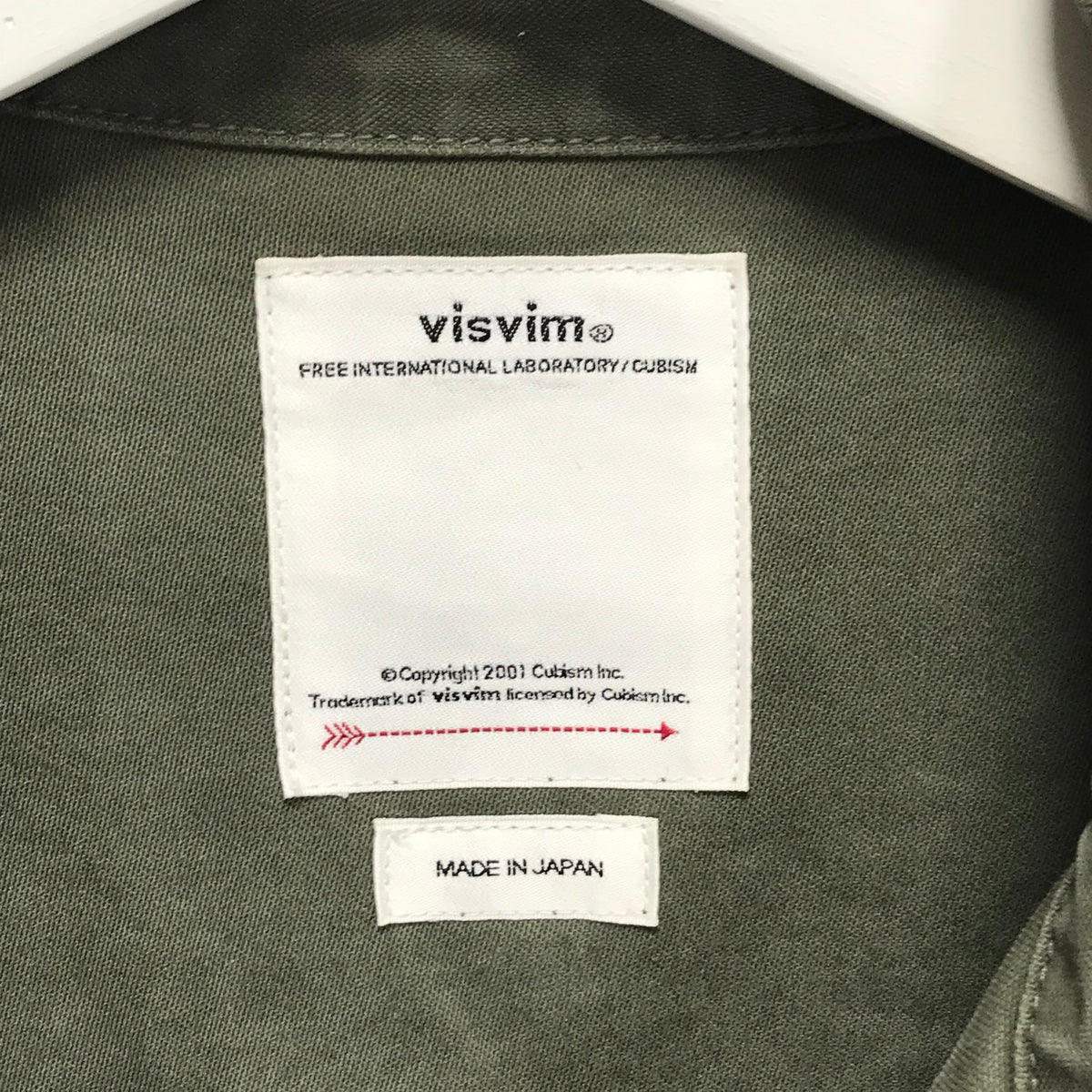 [L] Visvim 19SS VISVIM DOMAINE SHIRT JKT PALISADES OLIVE