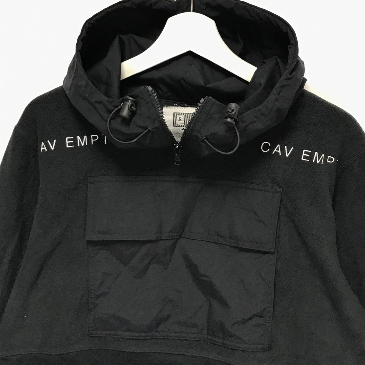 [S] Cav Empt C.E Fleece Pullover Black