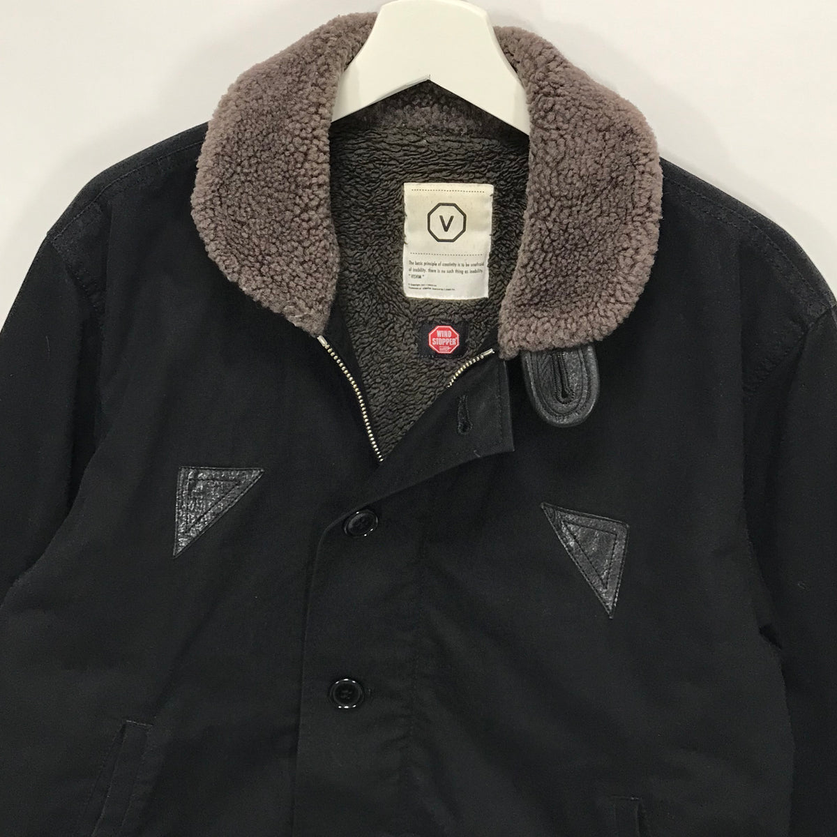 [XL] VISVIM Deckhand Jacket Black