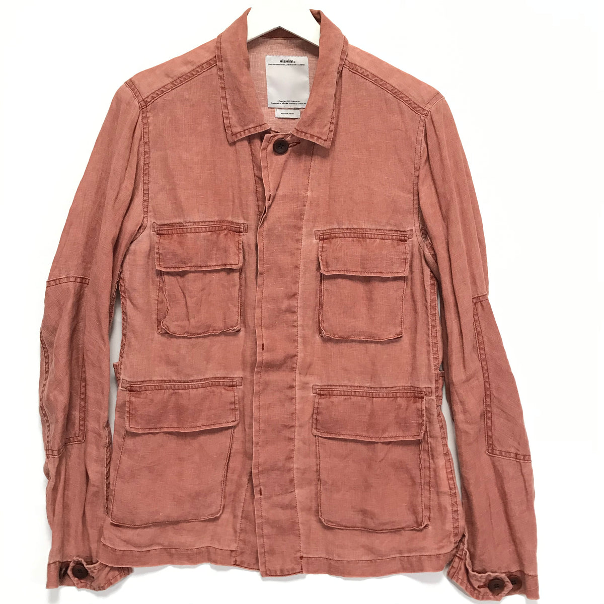 S] Visvim 13SS Kilgore Jacket Linen Pink – StylisticsJapan.com