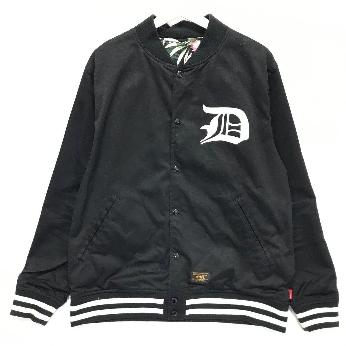 [XL] WTaps 15SS Team Reversible Jacket Detroit Floral