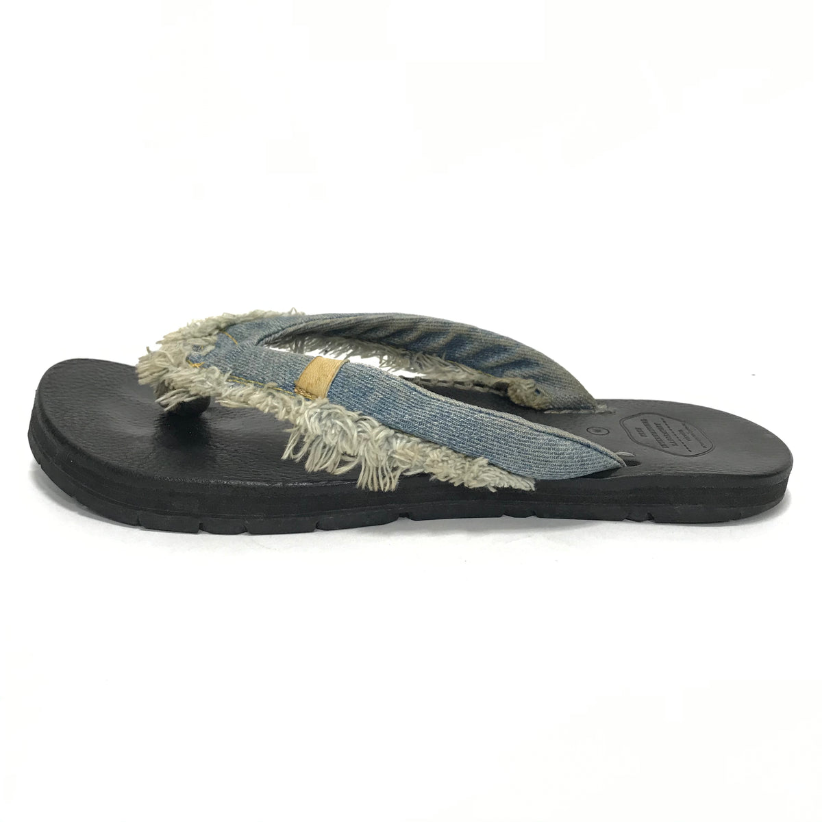 M] Visvim Lama Sandals Denim Folk Sand – StylisticsJapan.com