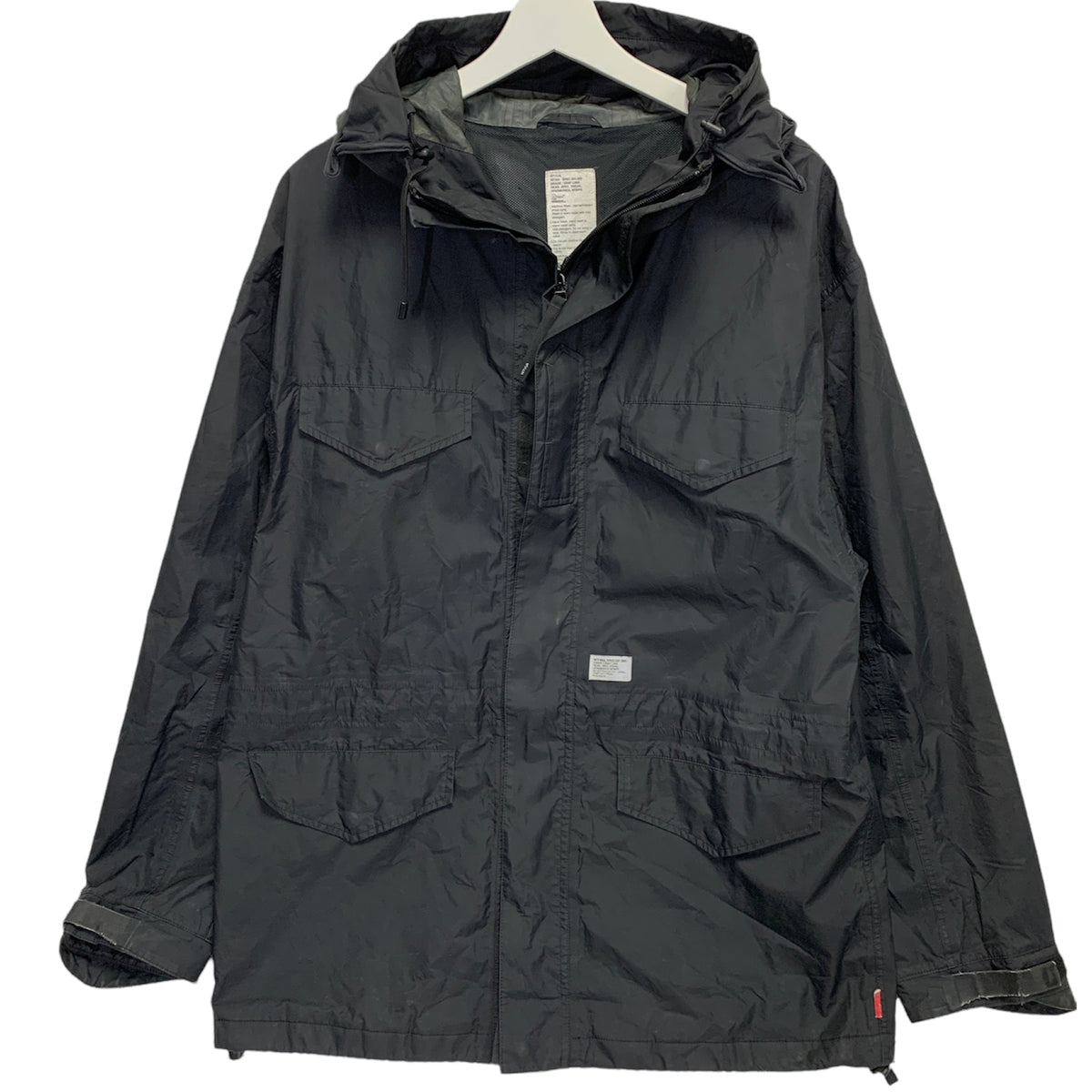 [XL] WTaps SS05Ripstop Nylon Parasmock Jacket Black