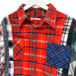 [OS] Needles Rebuild 7 Cut Oversized Flannel Shirt