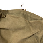 KAPITAL #6 COTTON CANVAS BIG SNUFKIN BAG OLIVE