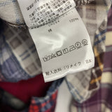 [XS] Needles Rebuild 7 Cut Oversized Flannel Shirt