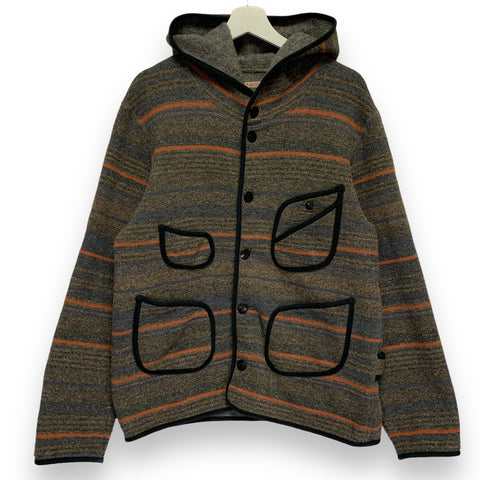 [M] Kapital Fleece Blanket Hooded Jacket