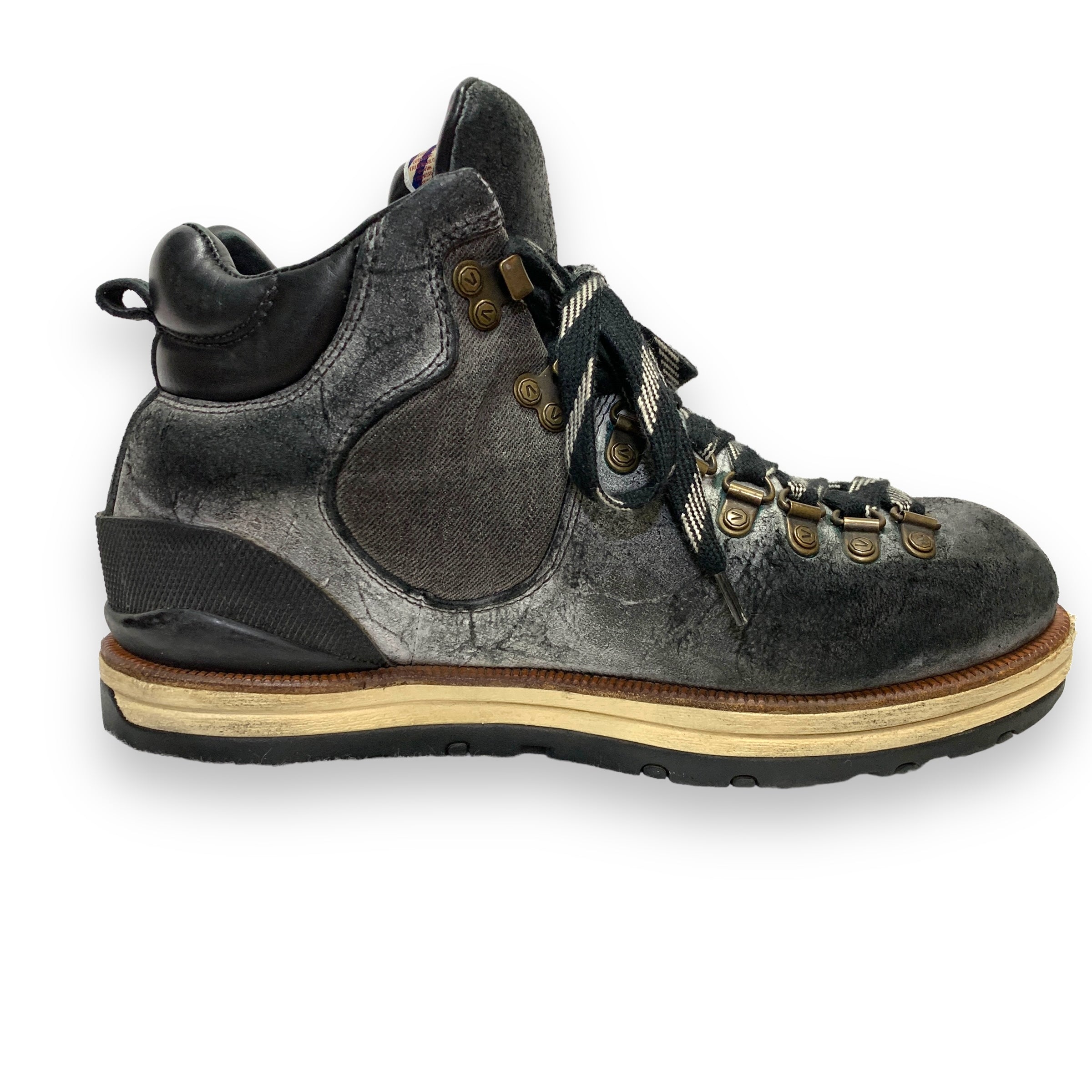 8.5] Visvim Serra Boots (Denim) Black – StylisticsJapan.com