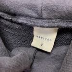 [L] Kapital Surf Pullover Hoodie Hooded Sweatshirt grey