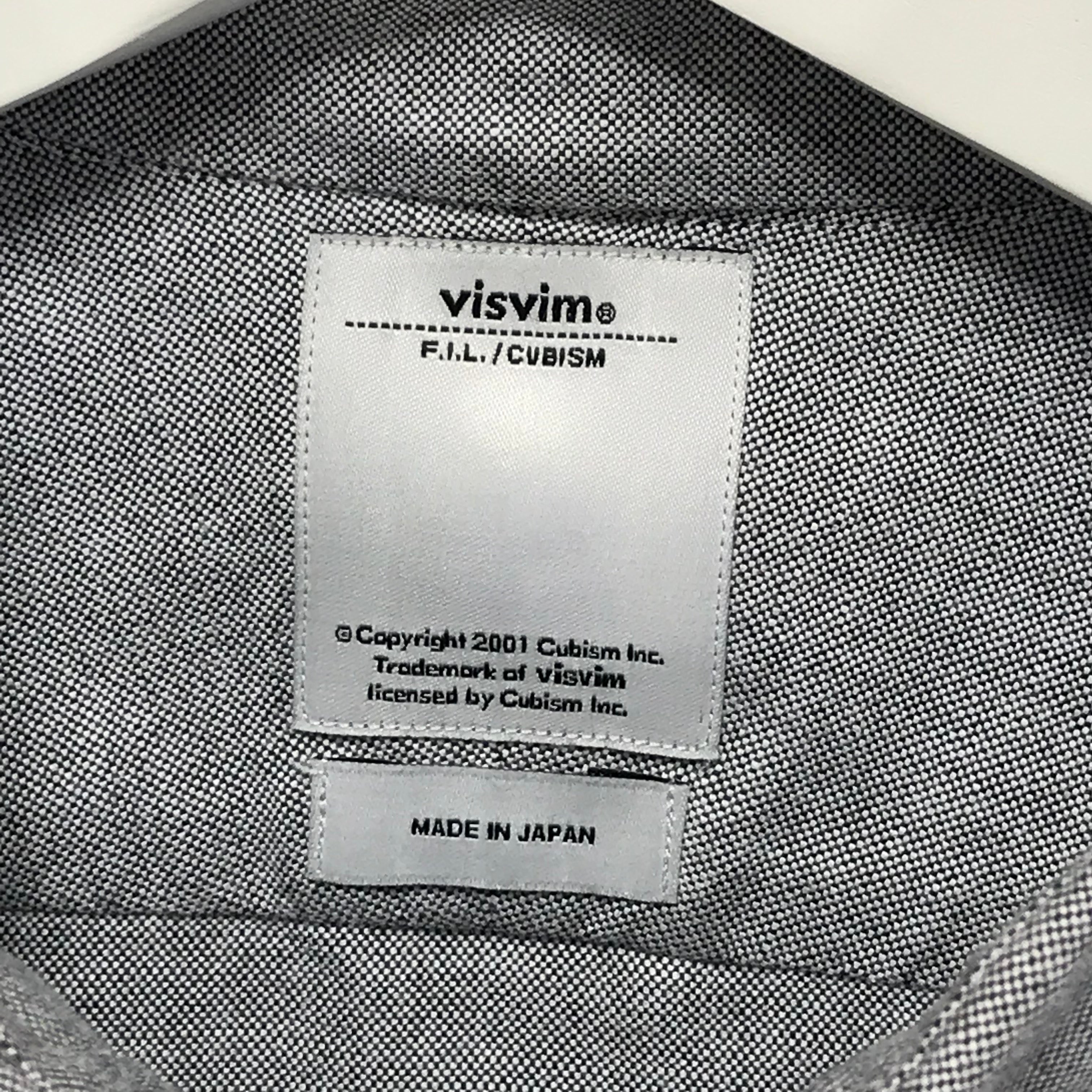 S] Visvim V+V L/S B.D. Shirt Woven Hem Grey – StylisticsJapan.com