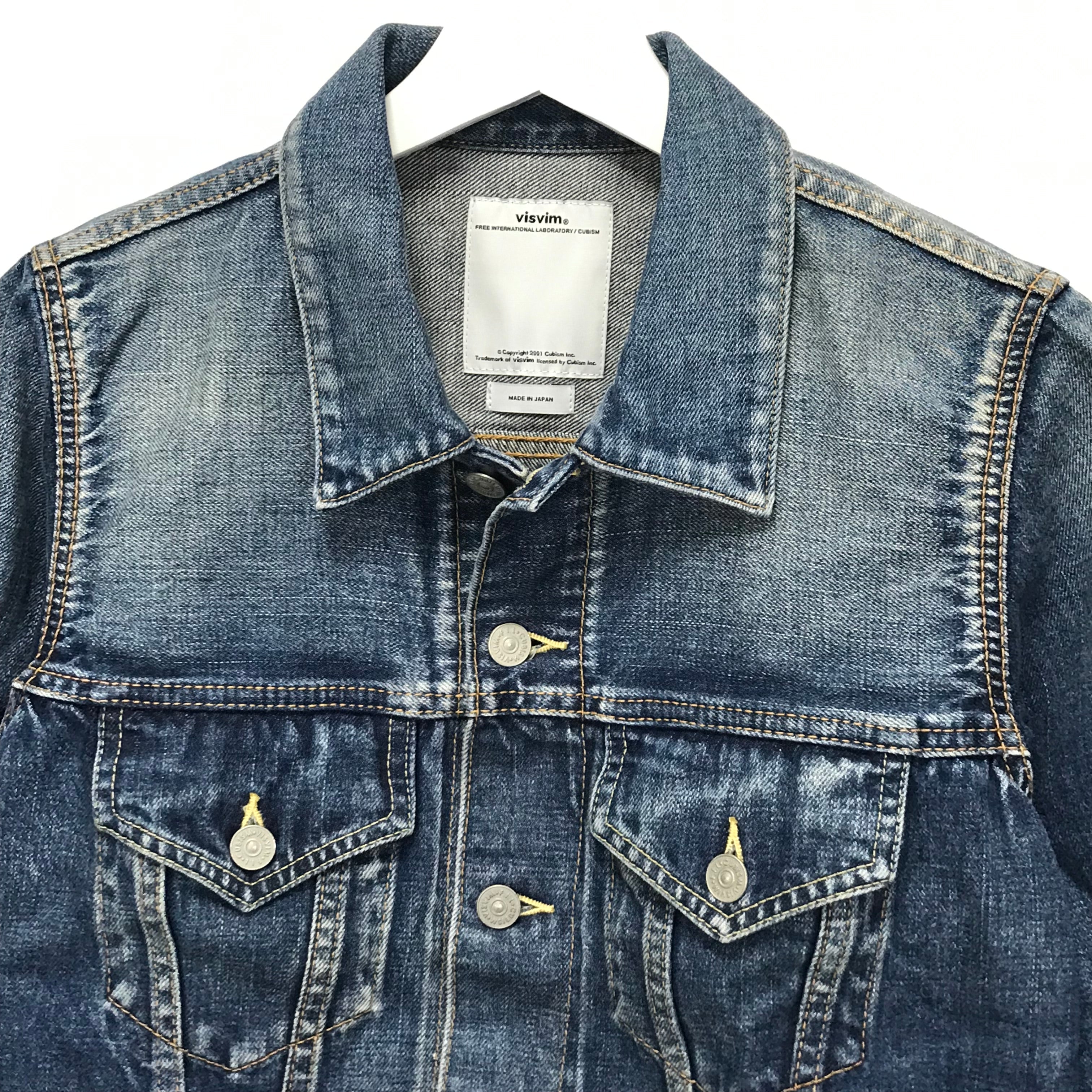 直送商品 ジャケット・アウター Visvim 103 Indigo Denim Jacket ...