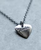 NEW! Number Nine Guitar Pick Necklace