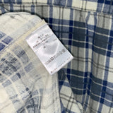 [M] Needles Rebuild Ribbon Cut Oversized Flannel Shirt