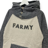 [L] Kapital Surf FARMY Hoodie Hooded Sweatshirt Two Tone