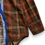 [S] Needles Rebuild Ribbon Cut Flannel Shirt