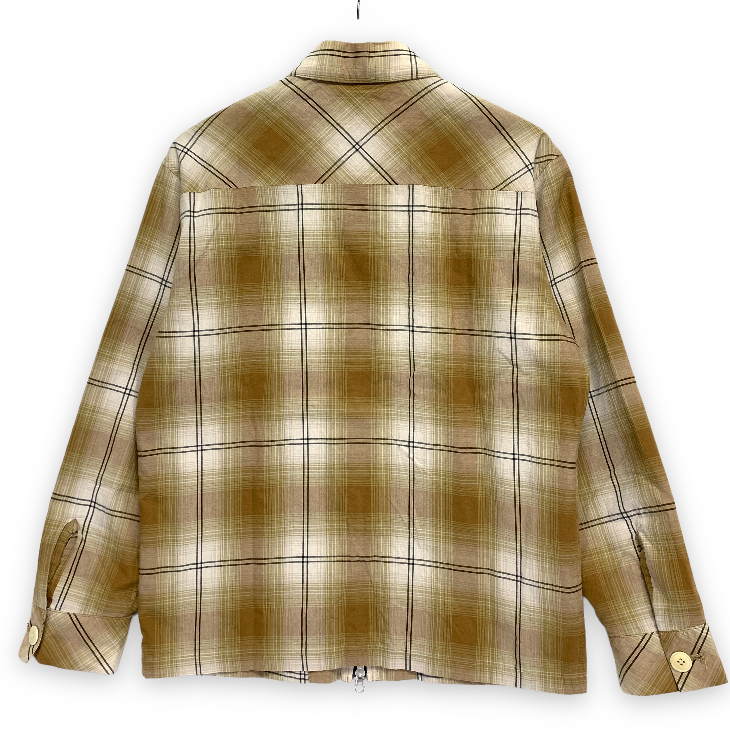 [M] Number Nine Shadow Plaid Zip Up Shirt Jacket – StylisticsJapan