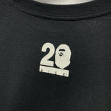 [L] A Bathing Ape Bape 20th Anniversary Nigo Tee T-Shirt