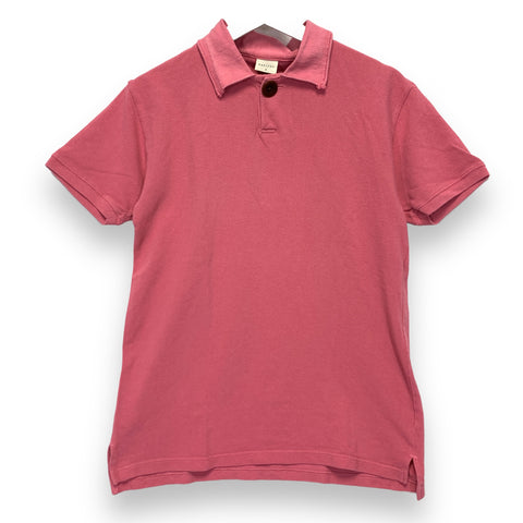 [M] Kapital Slub Cotton Polo Shirt Pink