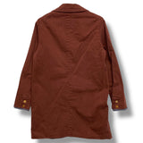 [S] VISVIM 14AW Mies Coat Burgundy