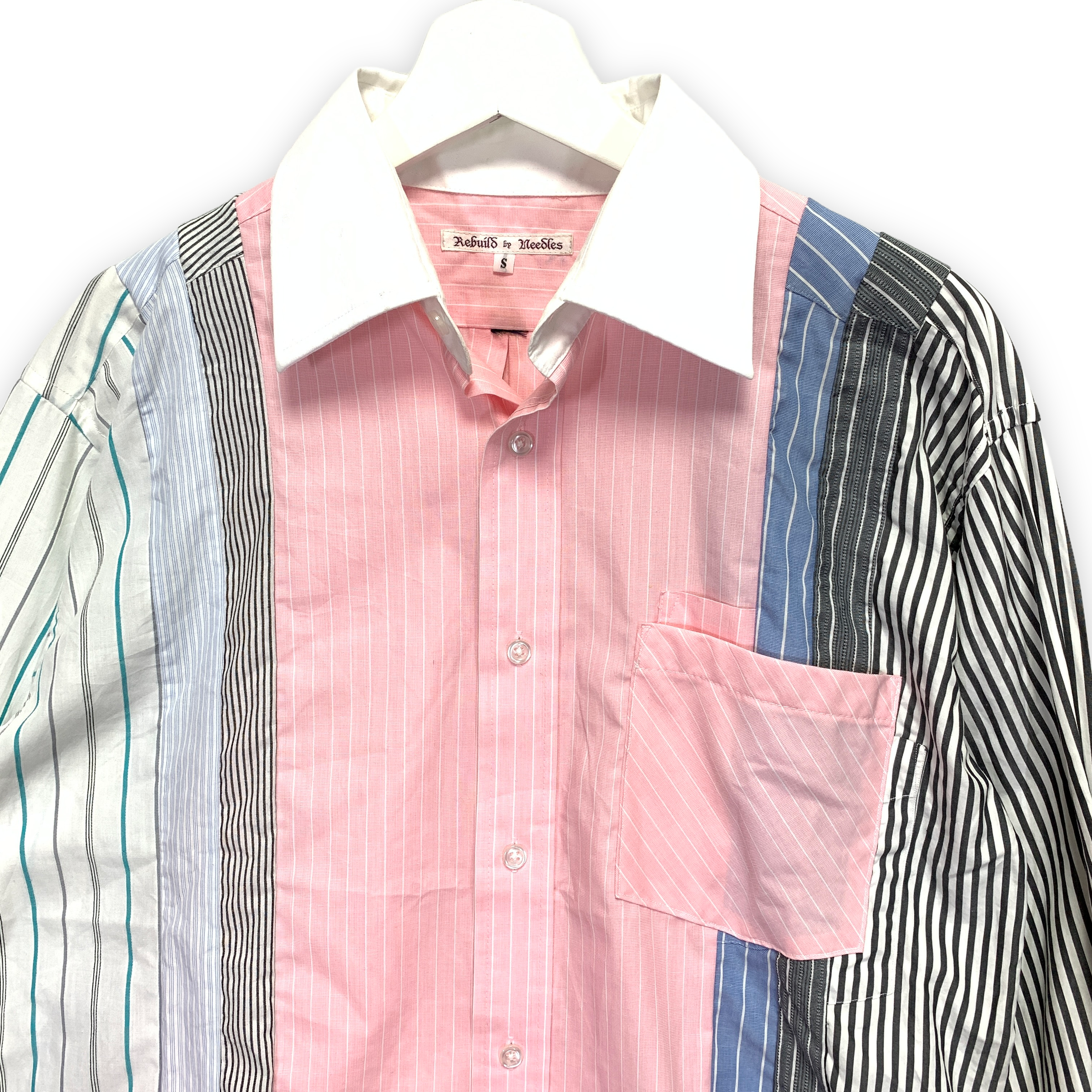 S] Needles Rebuild 7 Cut Dress Shirt – StylisticsJapan.com