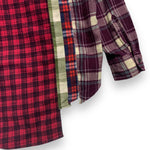 [XS] Needles Rebuild 7 Cut Oversized Flannel Shirt