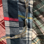 [OS] Needles Rebuild 7 Cut Oversized Flannel Shirt