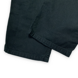 [L] Kapital Cotton Canvas Saurel Nouvelle Pants Black