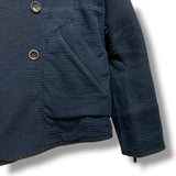 [M] Kapital Kendo-gi Indigo Sashiko Pea Coat