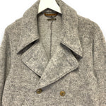 [M] Kapital Fleece Pea Coat Grey