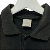 [XL] Kapital Mammoth Polo Shirt Black