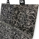 A Bathing Ape Bape Line Camo Vinyl Tote Bag