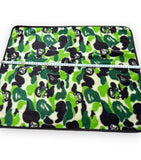 A Bathing Ape Bape NIGO ERA BAPE KAWS BENDY CAMO AND MILO CAMO FLEECE TOWEL SET