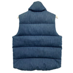 [M] Number Nine Denim Goose Down Puffer Vest