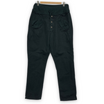 [L] Kapital Cotton Canvas Saurel Nouvelle Pants Black