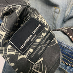 [M] Number Nine Loveless Distressed Denim Jeans Indigo (#2)