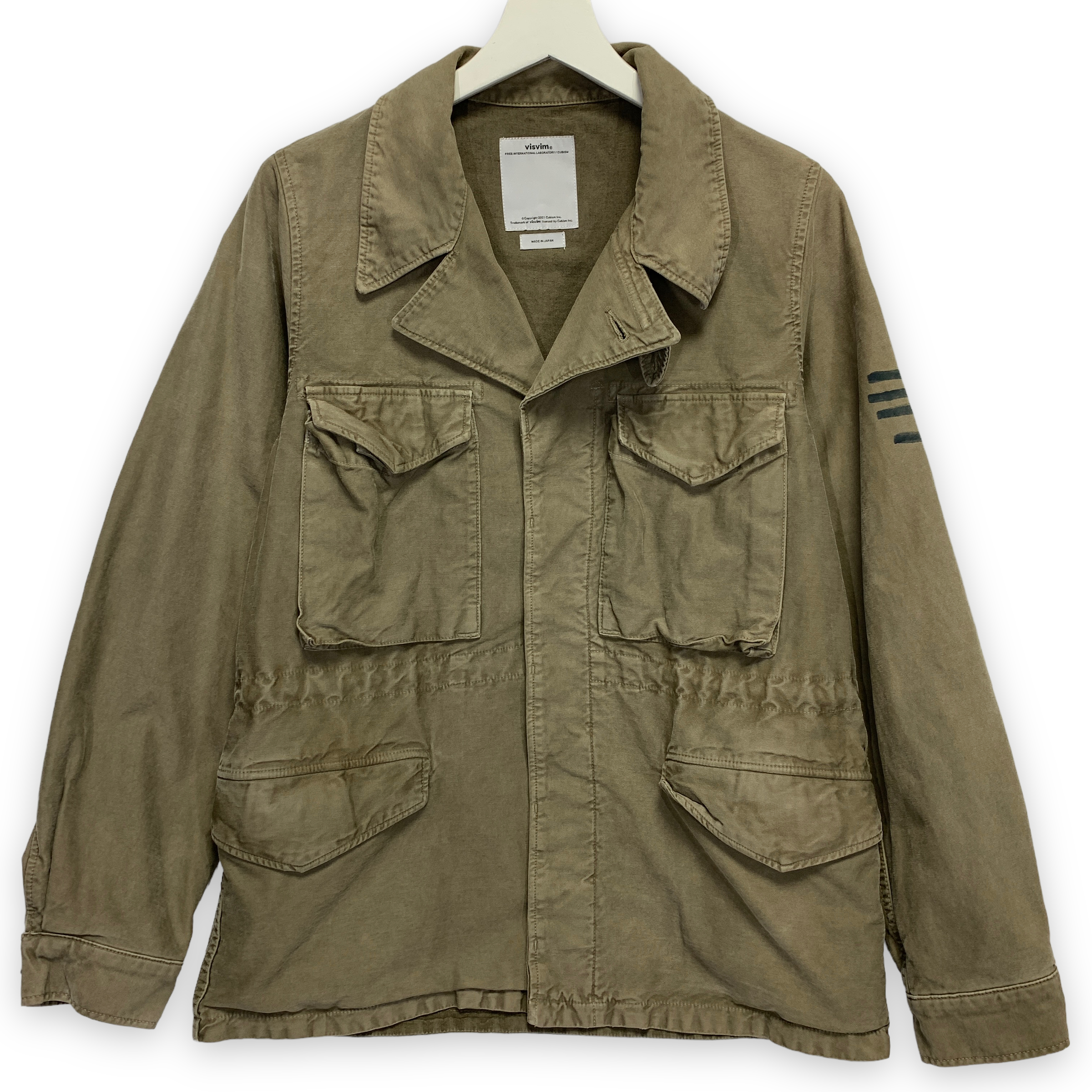 M] Visvim 15SS Achse Jacket Dmgd Chino Olive – StylisticsJapan.com