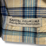 [M] Kapital Yamashiro Factory Madras Plaid Smock Coat Jacket