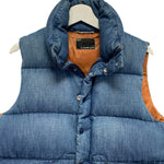 [M] Number Nine Denim Goose Down Puffer Vest