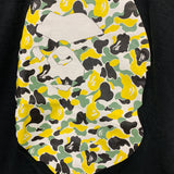 [L] A Bathing Ape Bape Osaka Limited Camo Head Mad Face Tee T Shirt